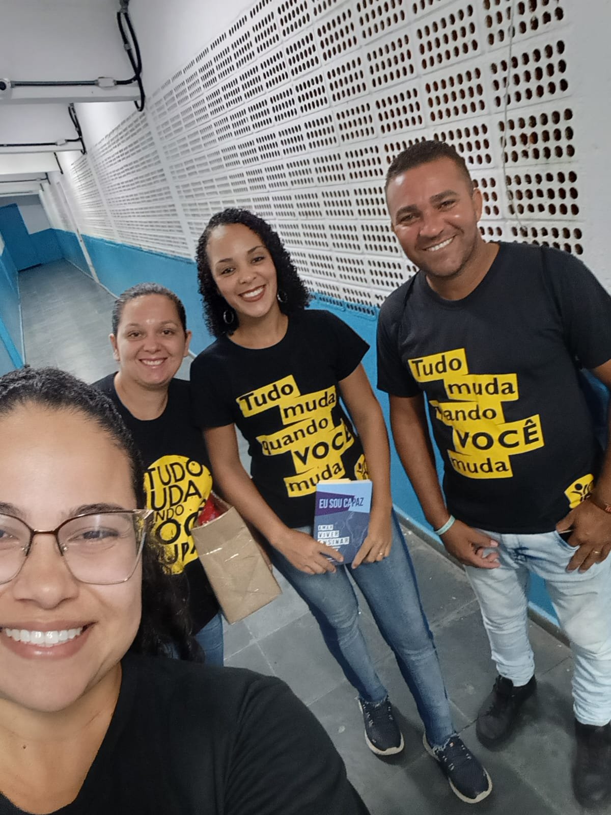 Foto do dia a dia da Capelania Escolar