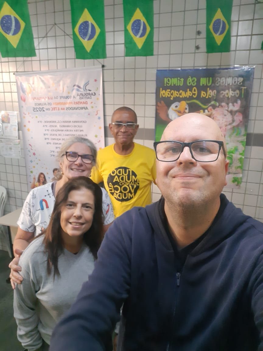 Foto do dia a dia da Capelania Escolar MPC Baixada Santista